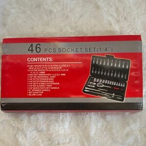 46 PCS Socket Set with Case